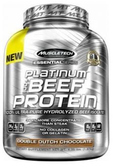 MuscleTech 100% Beef Protein 1800 г